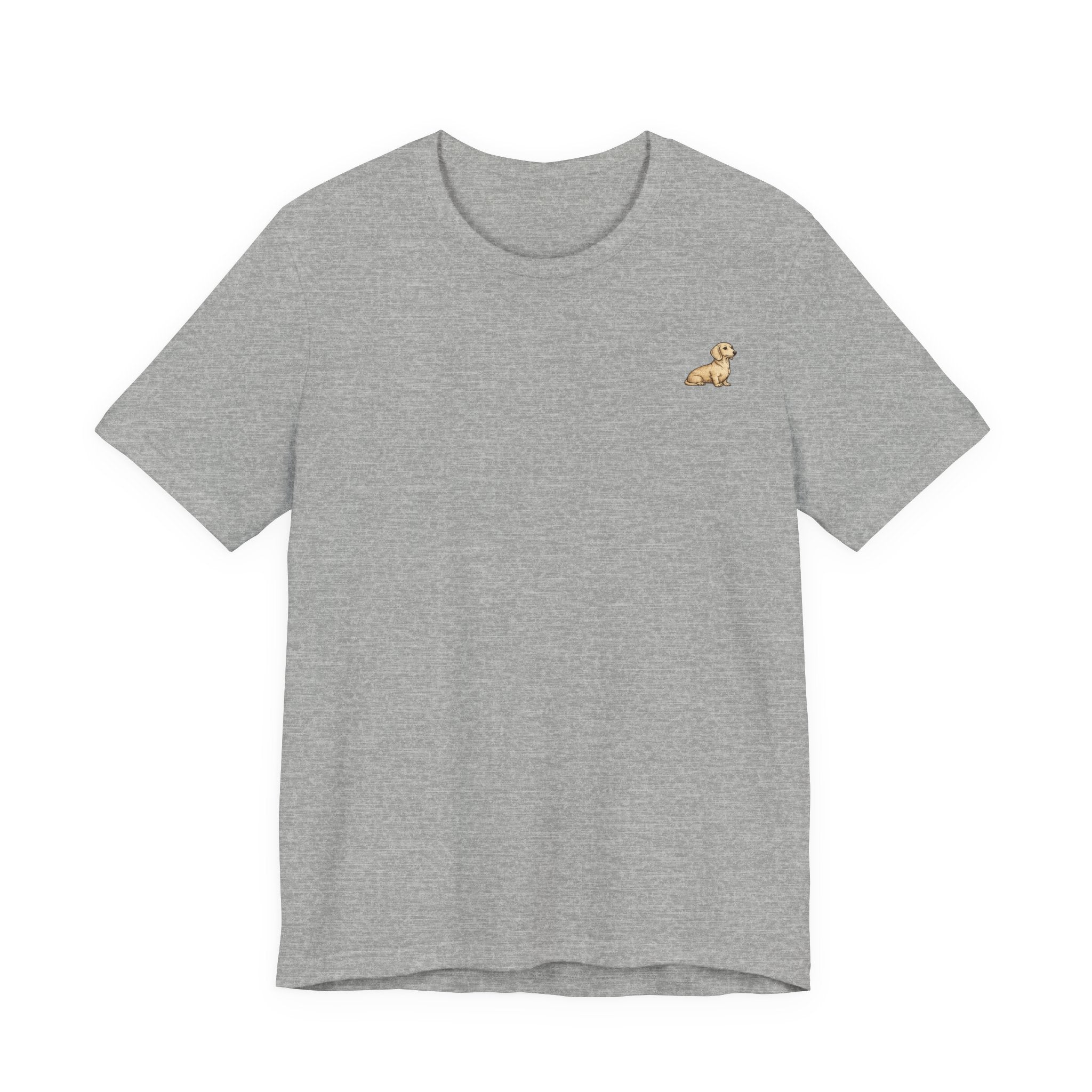 Minimalist Dachshund Graphic T-Shirt Style #3