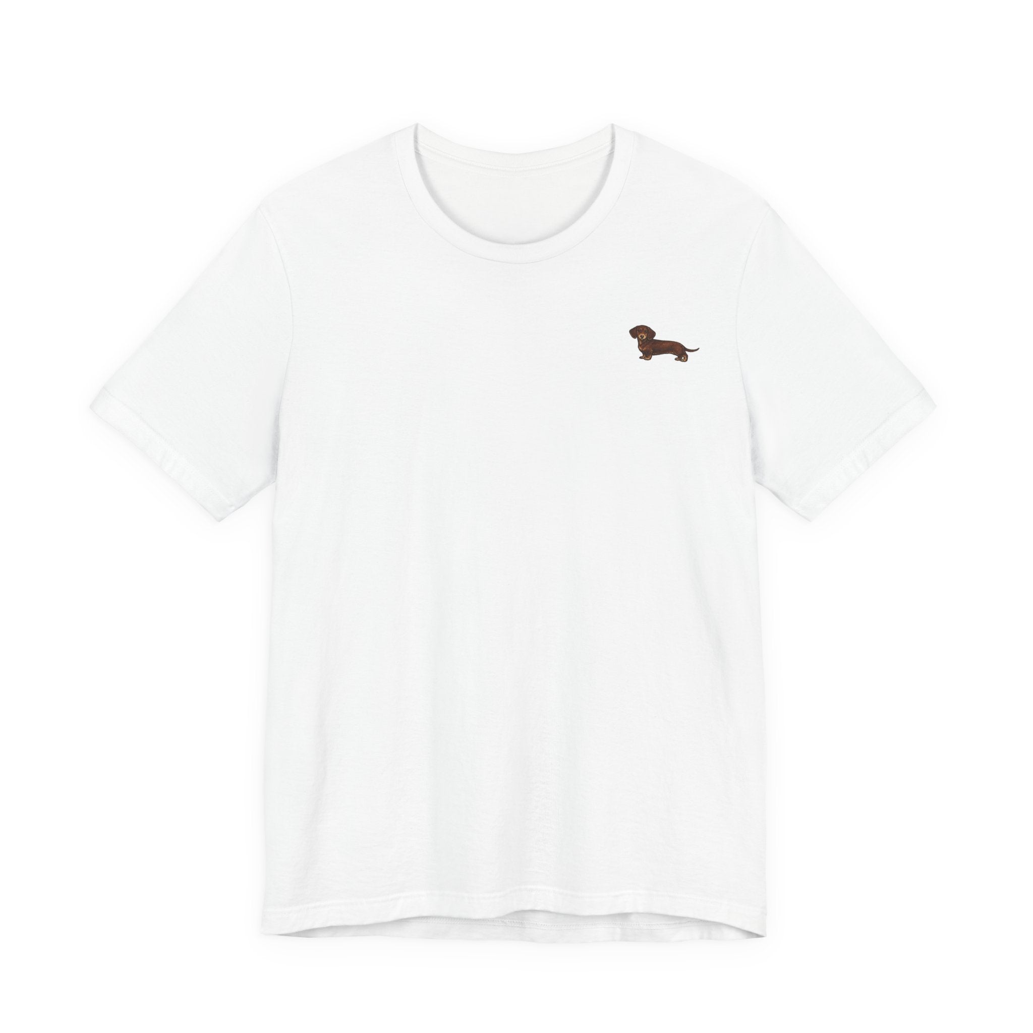 Minimalist Dachshund Graphic T-Shirt
