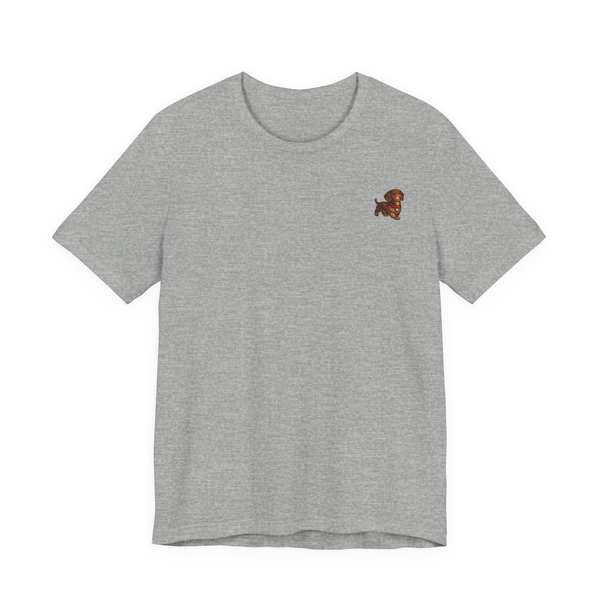 Minimalist Dachshund Graphic T-Shirt Style #6
