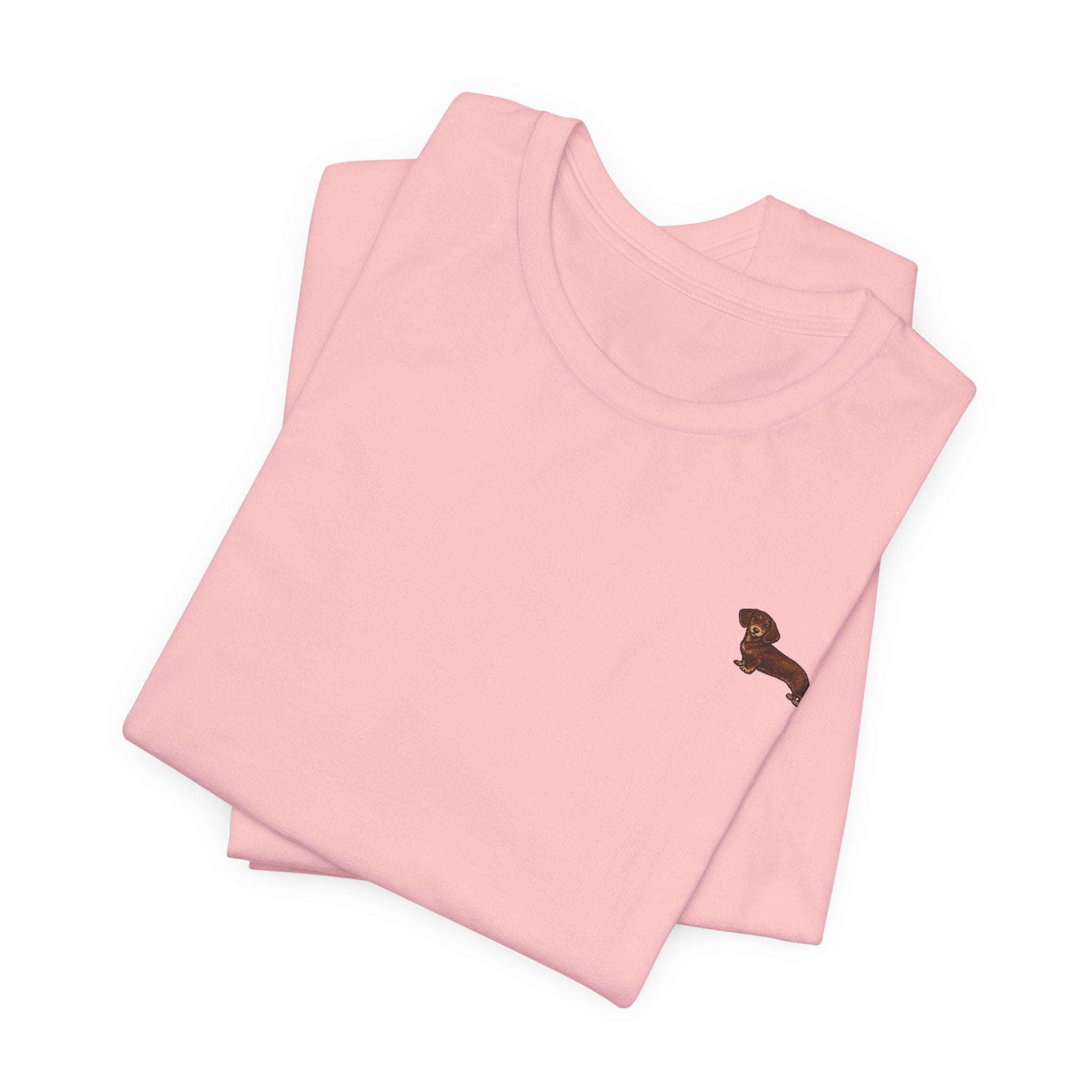 Minimalist Dachshund Graphic T-Shirt