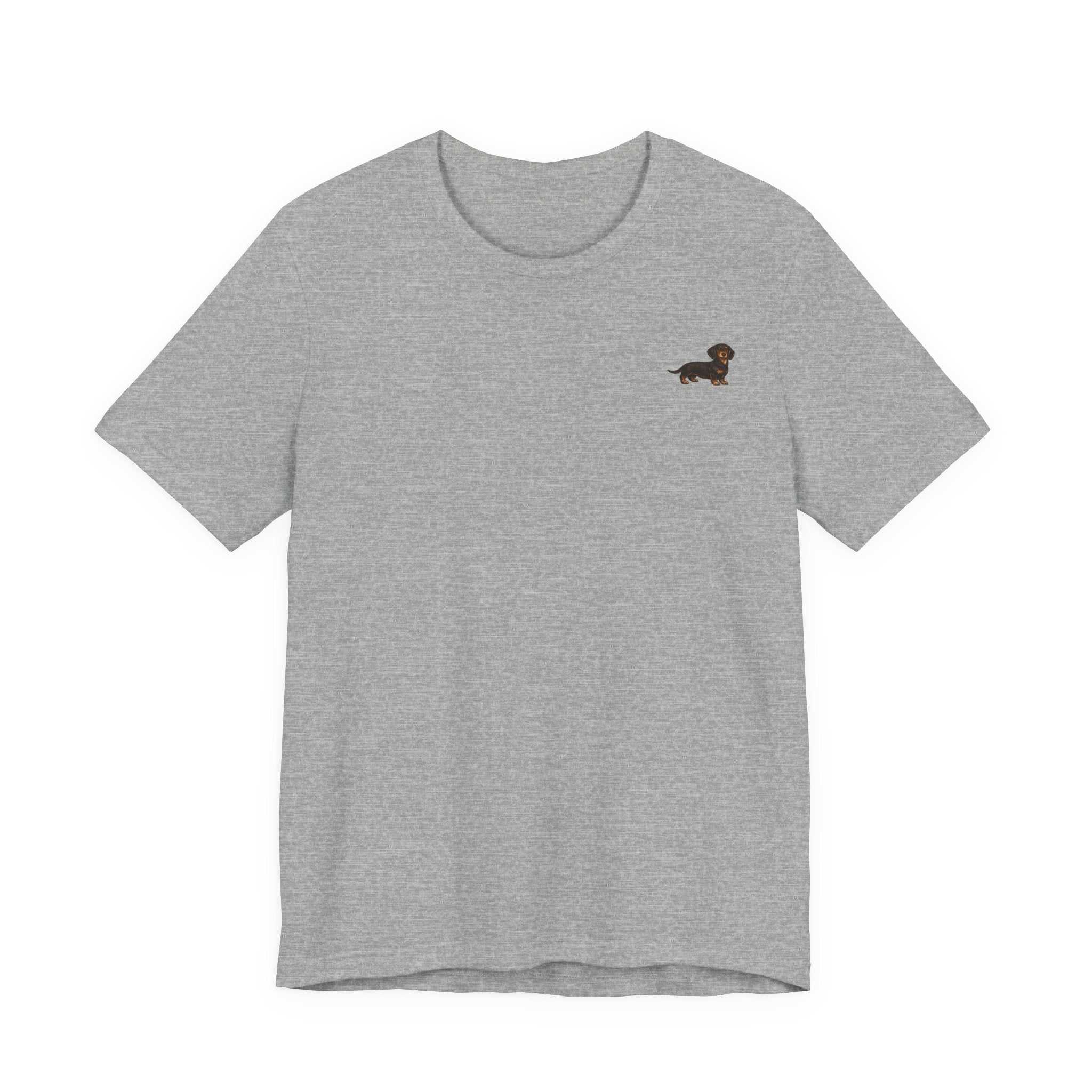 Minimalist Dachshund Graphic T-Shirt Style #2