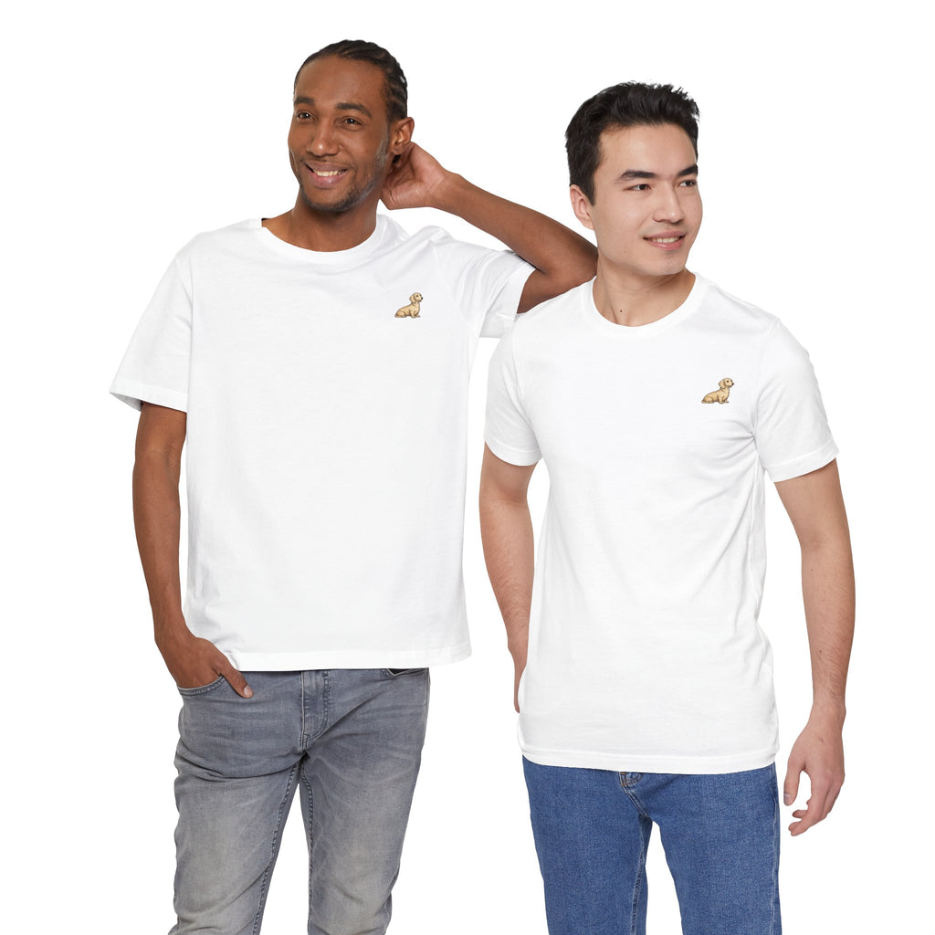 Minimalist Dachshund Graphic T-Shirt Style #3
