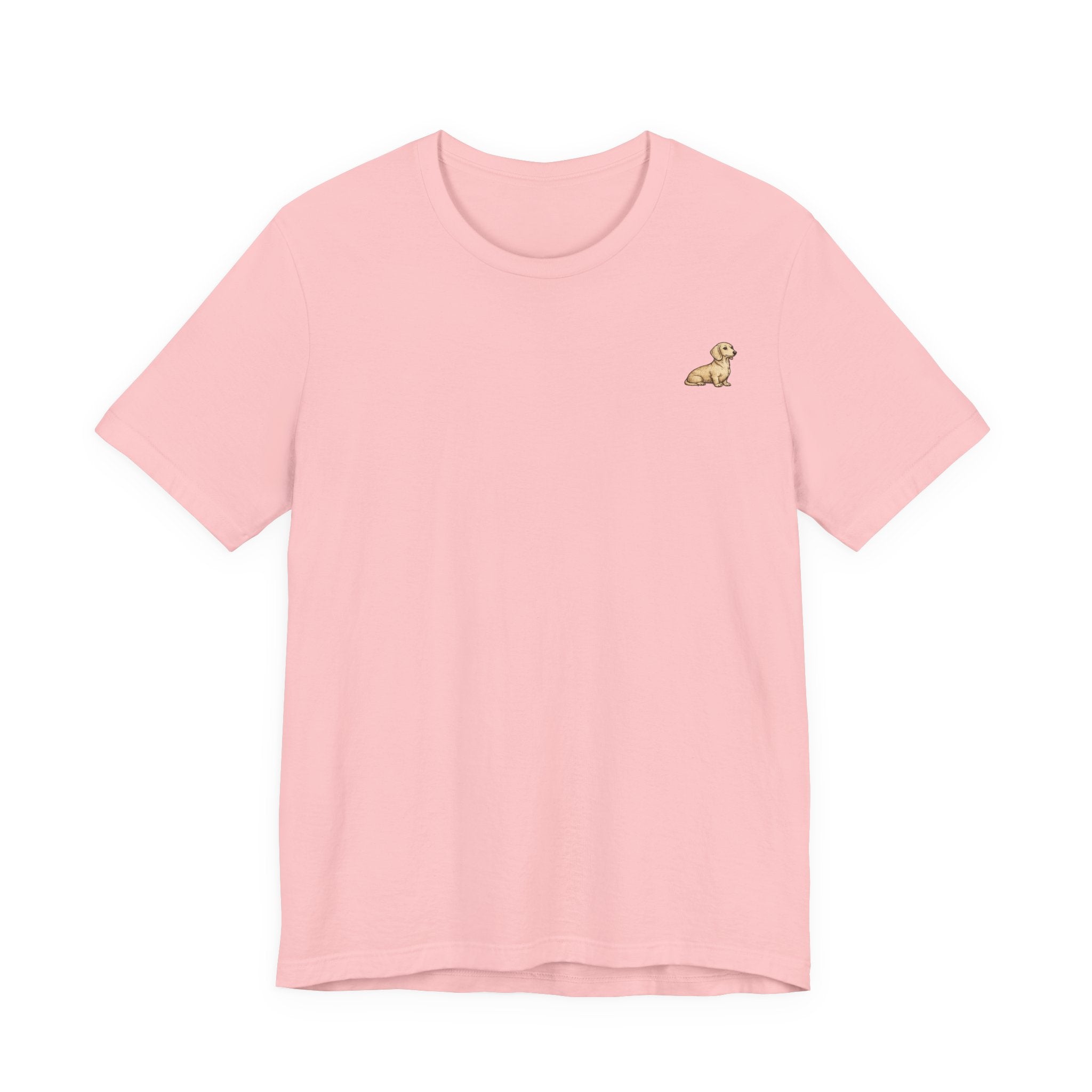 Minimalist Dachshund Graphic T-Shirt Style #3