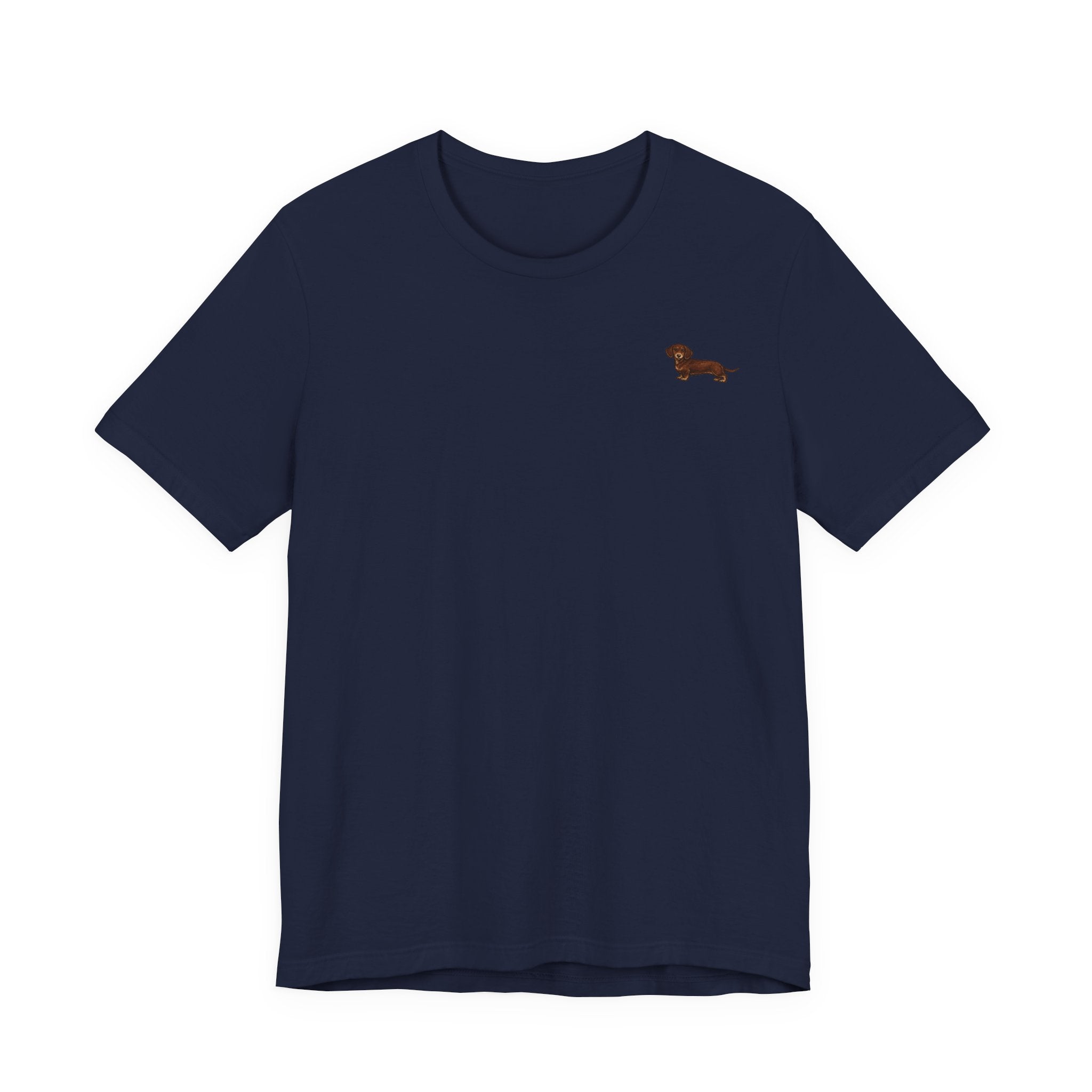 Minimalist Dachshund Graphic T-Shirt
