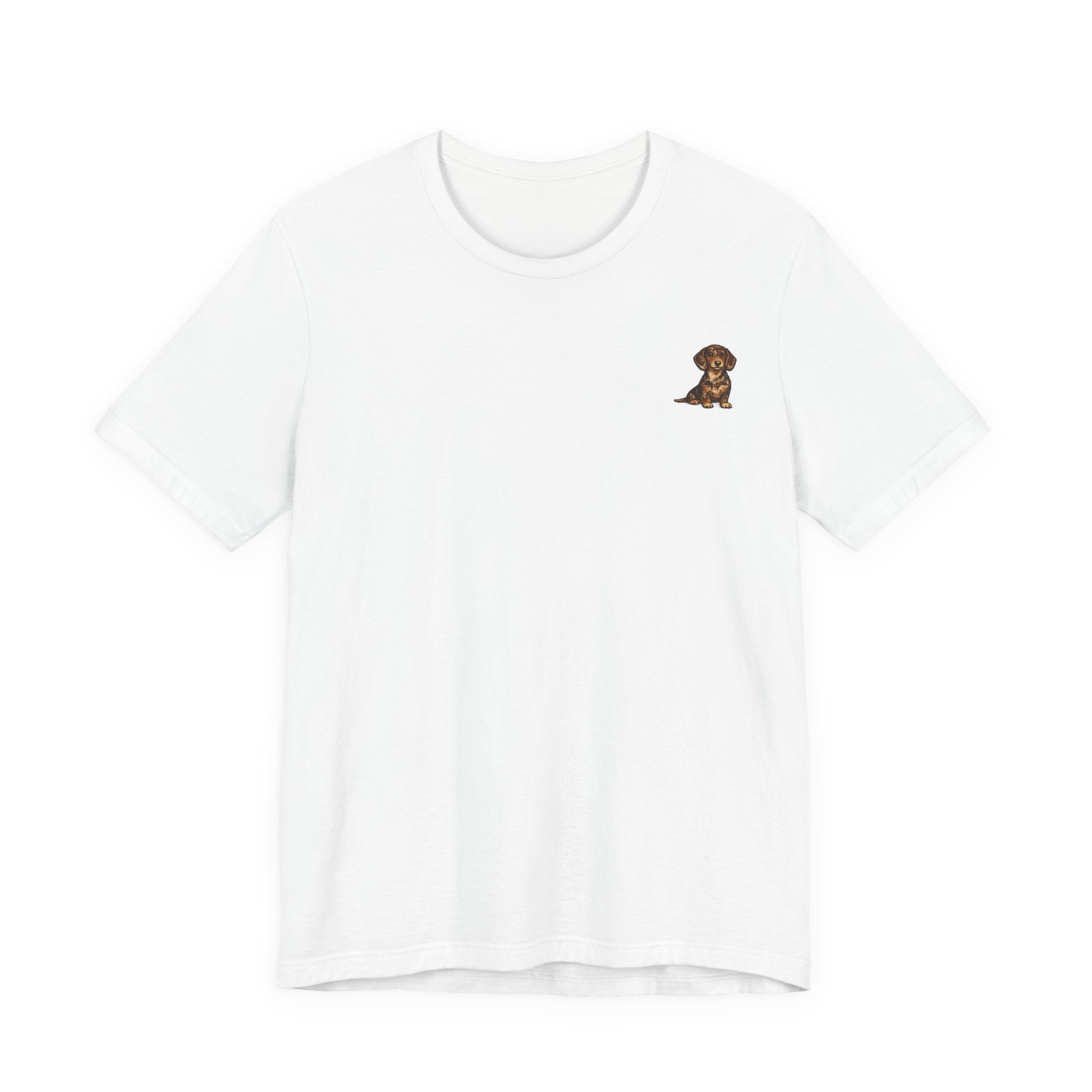 Minimalist Dachshund Graphic T-Shirt Style #5