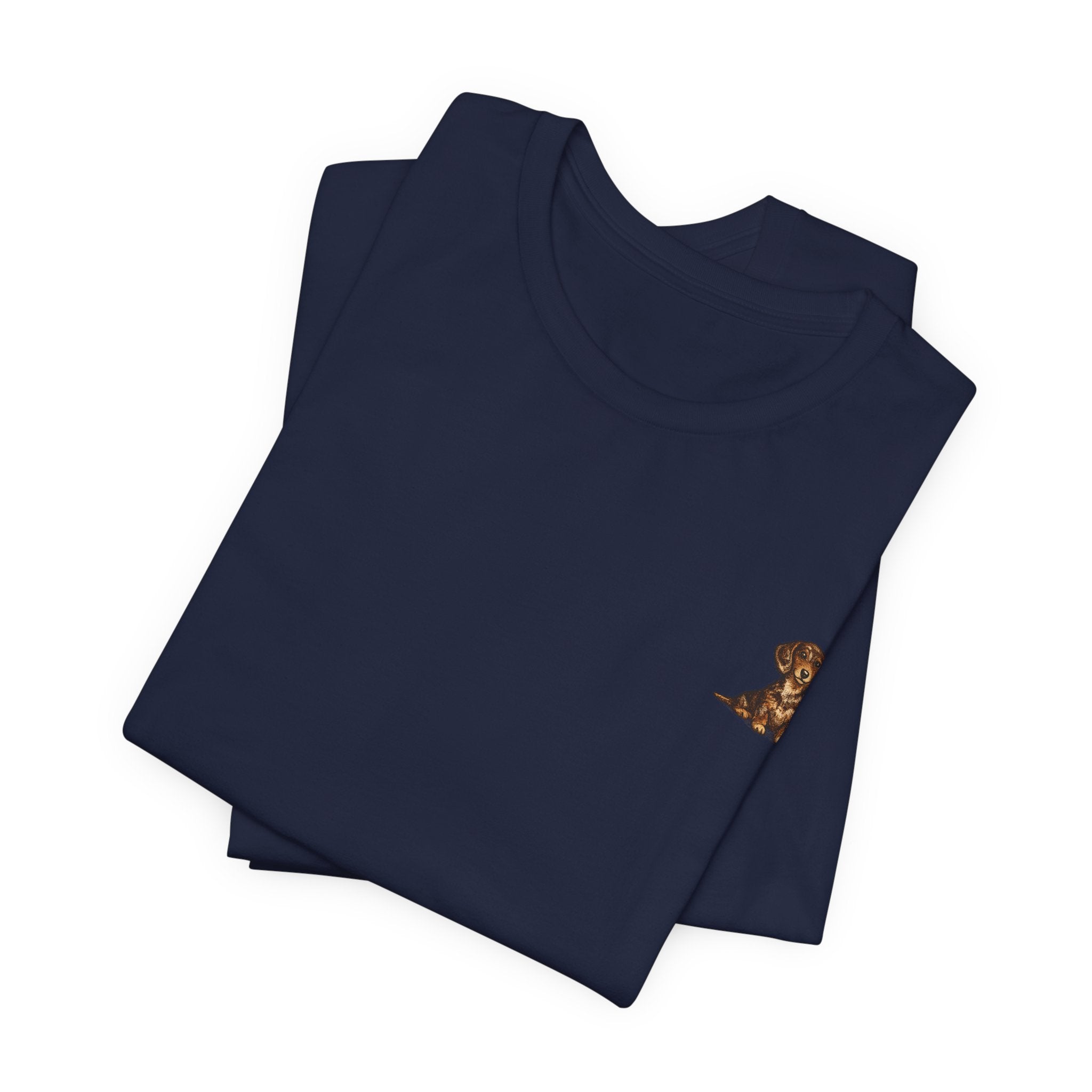 Minimalist Dachshund Graphic T-Shirt Style #5