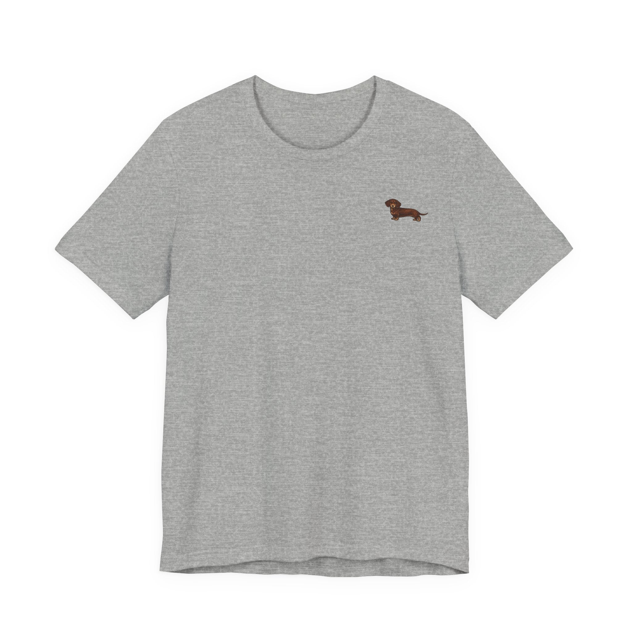 Minimalist Dachshund Graphic T-Shirt