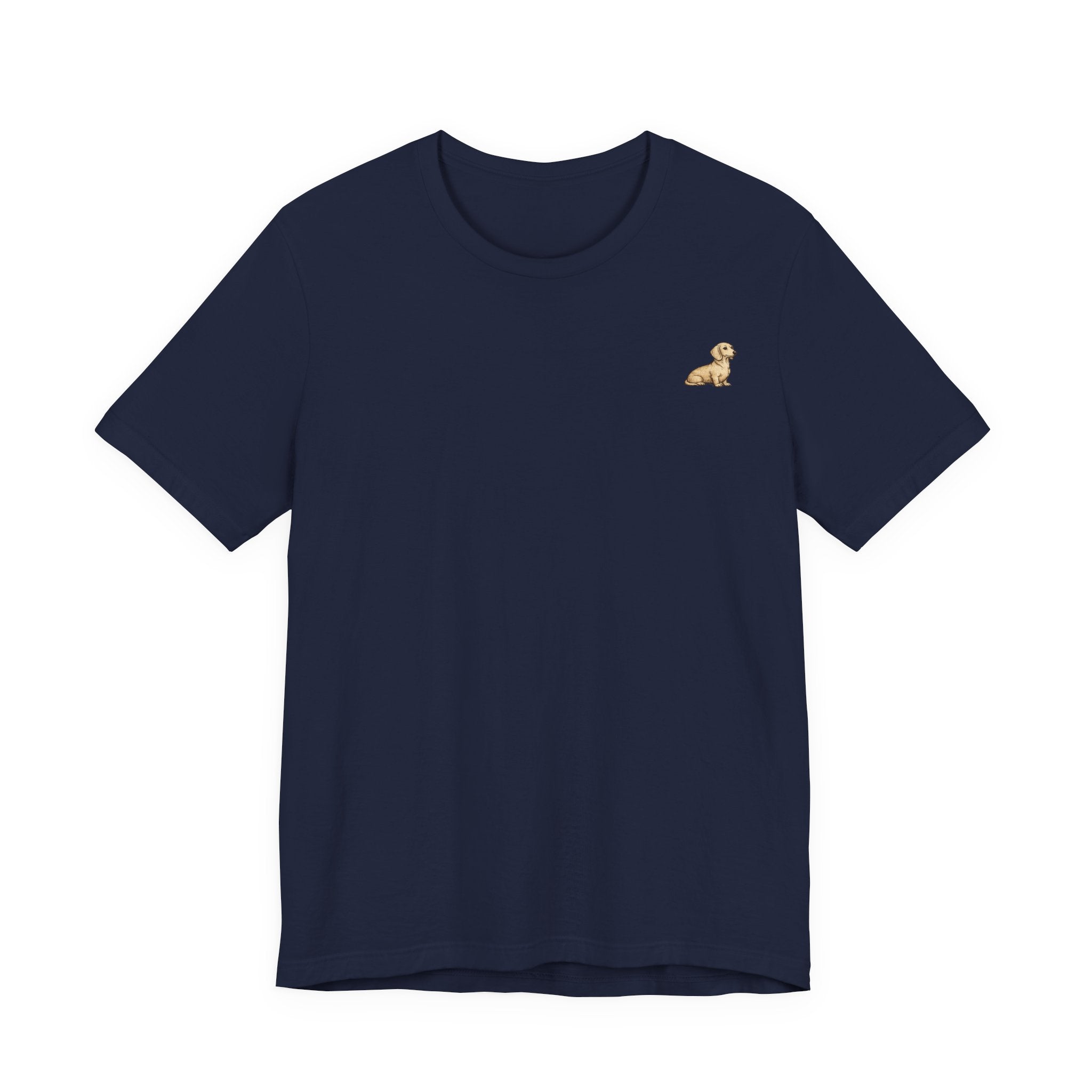 Minimalist Dachshund Graphic T-Shirt Style #3