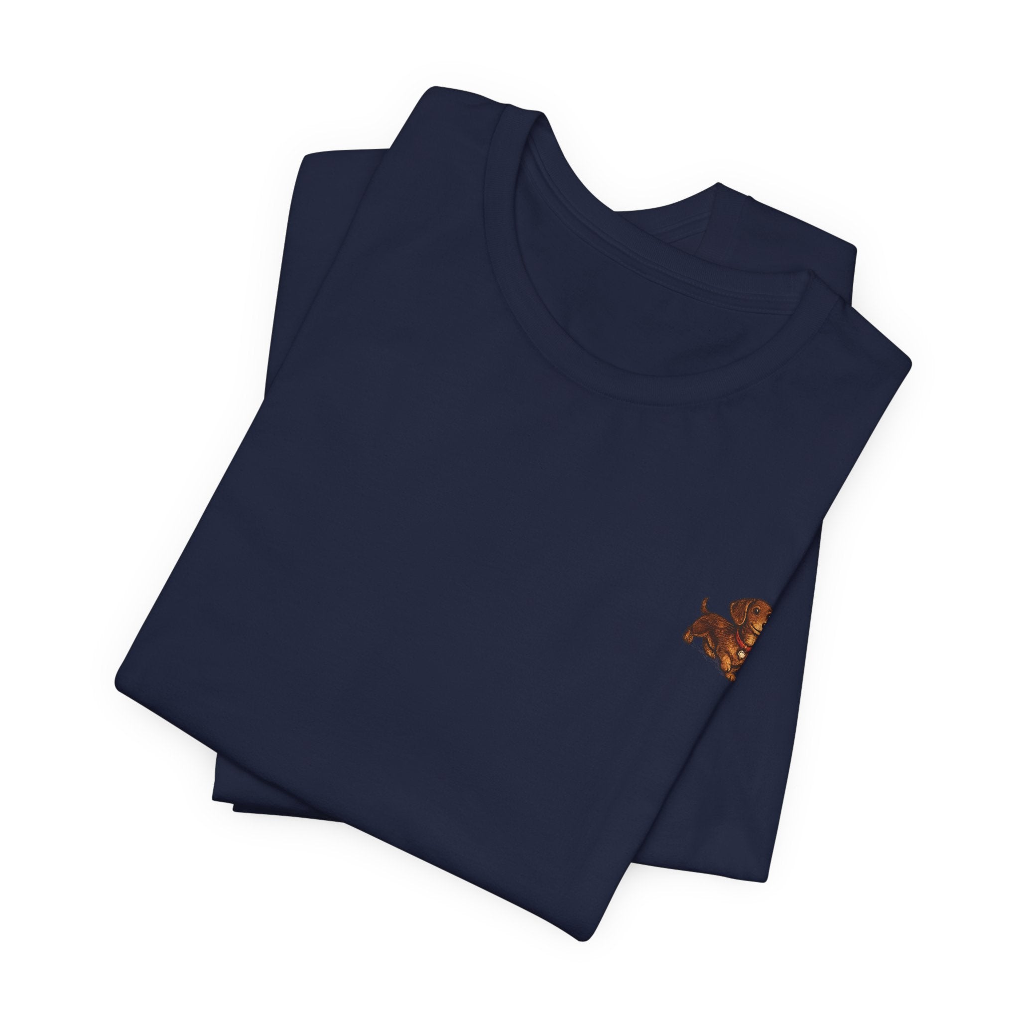 Minimalist Dachshund Graphic T-Shirt Style #6