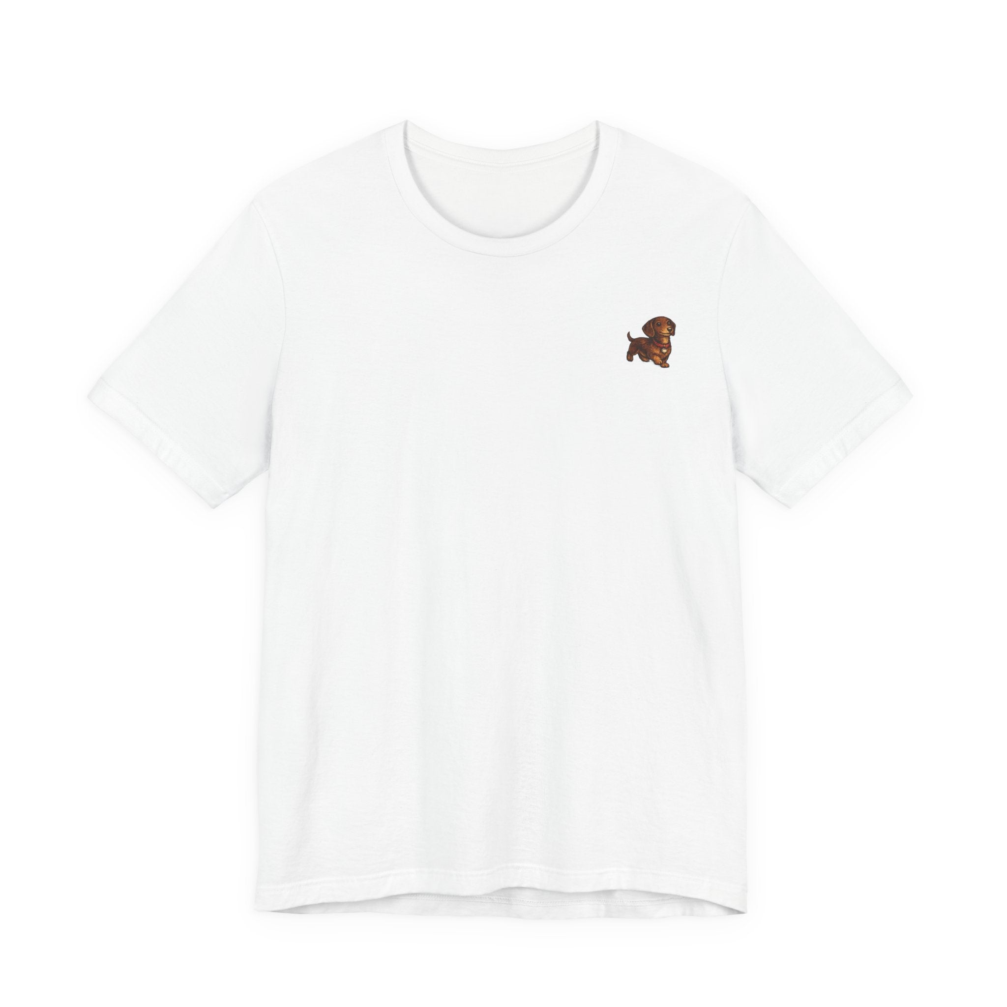 Minimalist Dachshund Graphic T-Shirt Style #6
