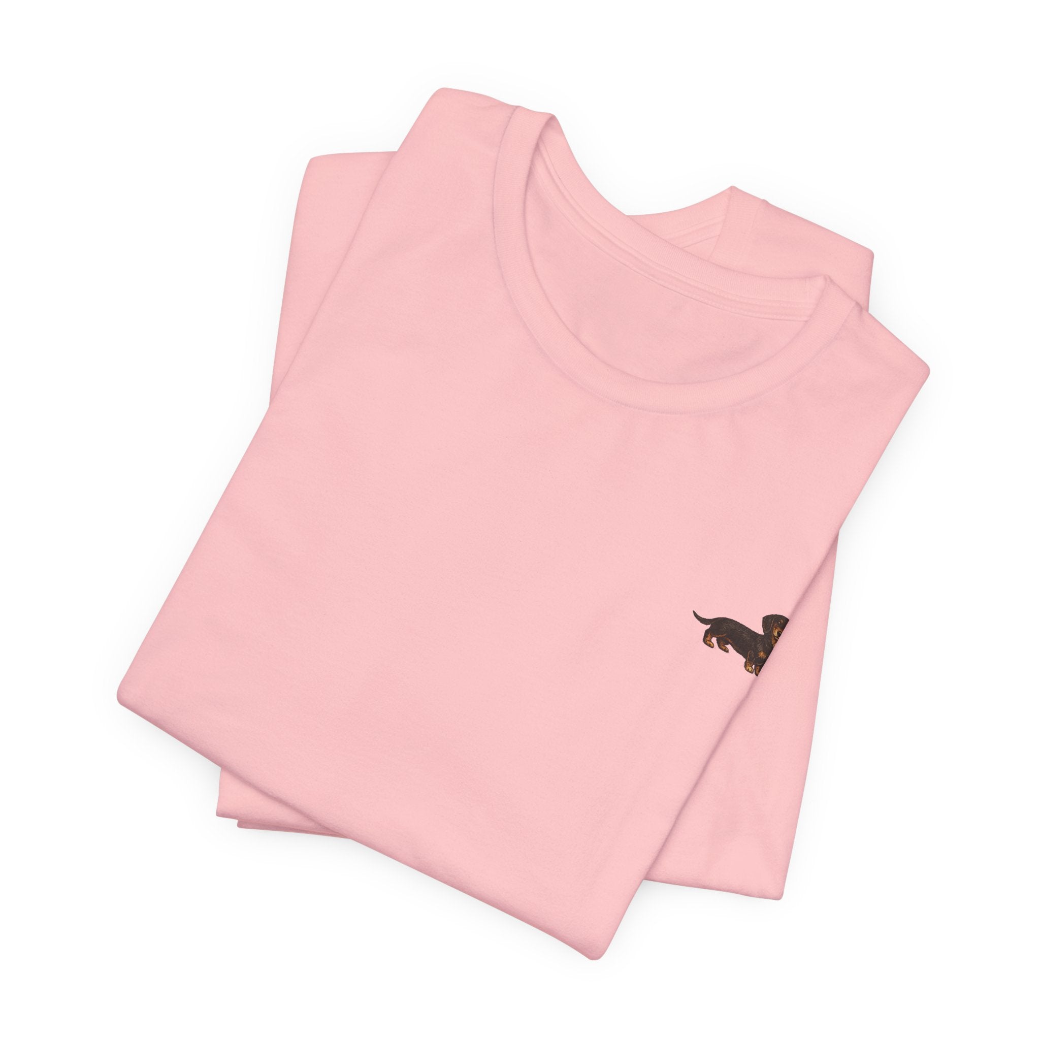 Minimalist Dachshund Graphic T-Shirt Style #2